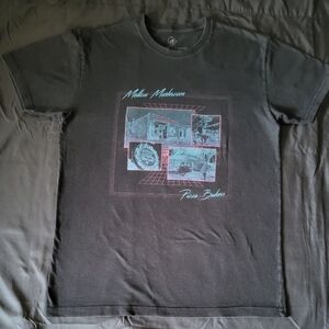 Mellow Mushroom Pizza Bakers Black T-Shirt Men Size Medium